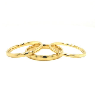 Gold Spacer Band  Lindsey Leigh Jewelry.
