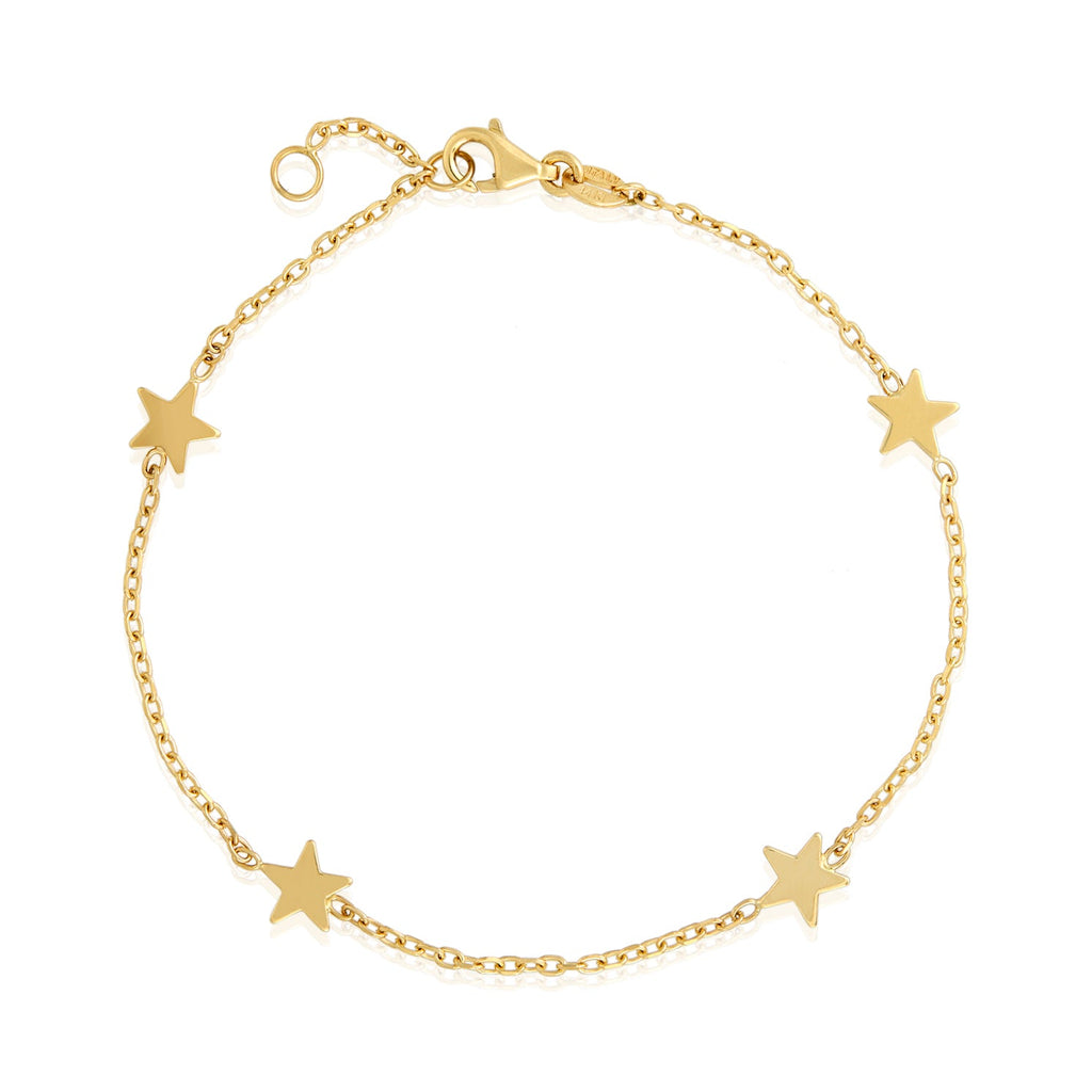 Gold Star Bracelet