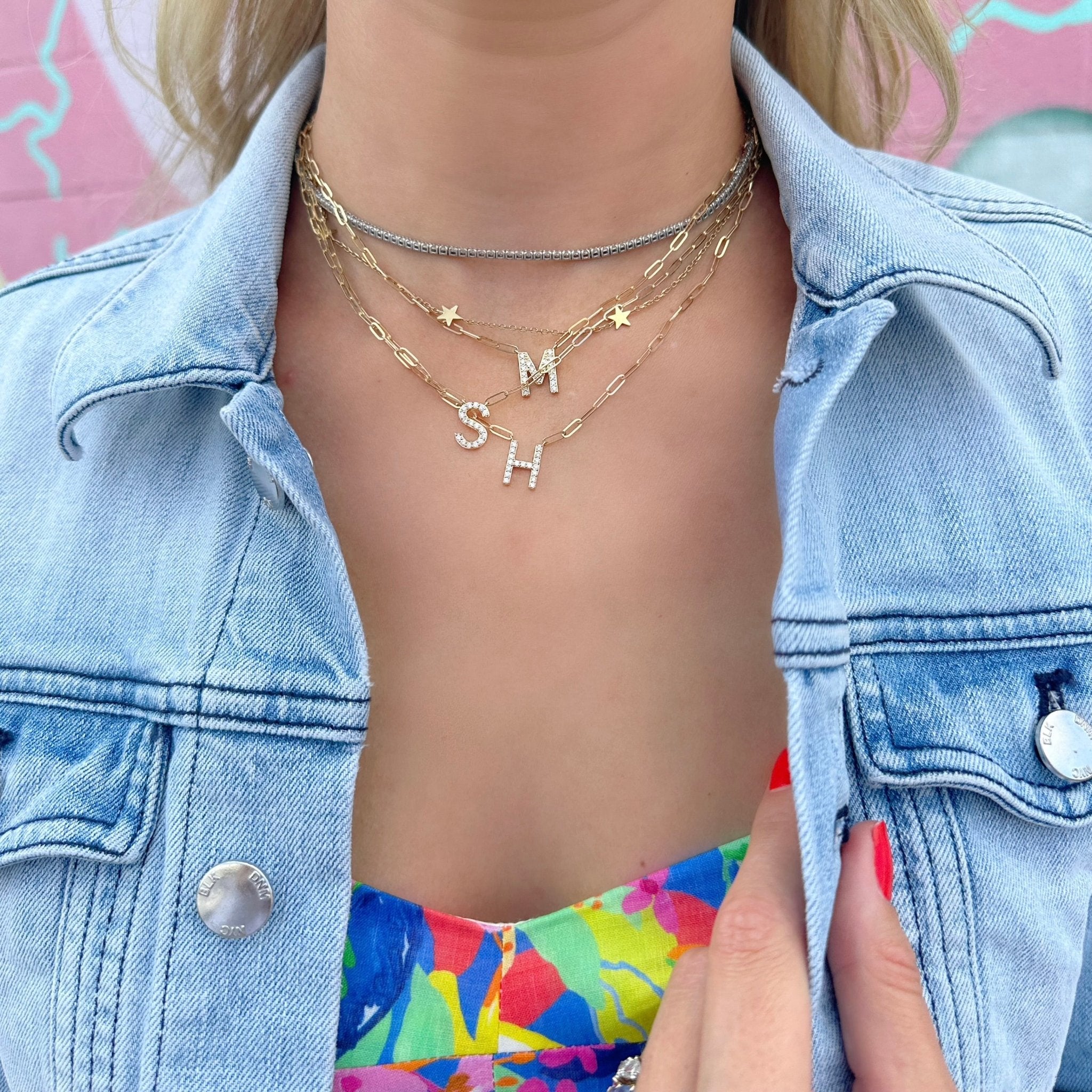 Gold Star Necklace – Lindsey Leigh Jewelry