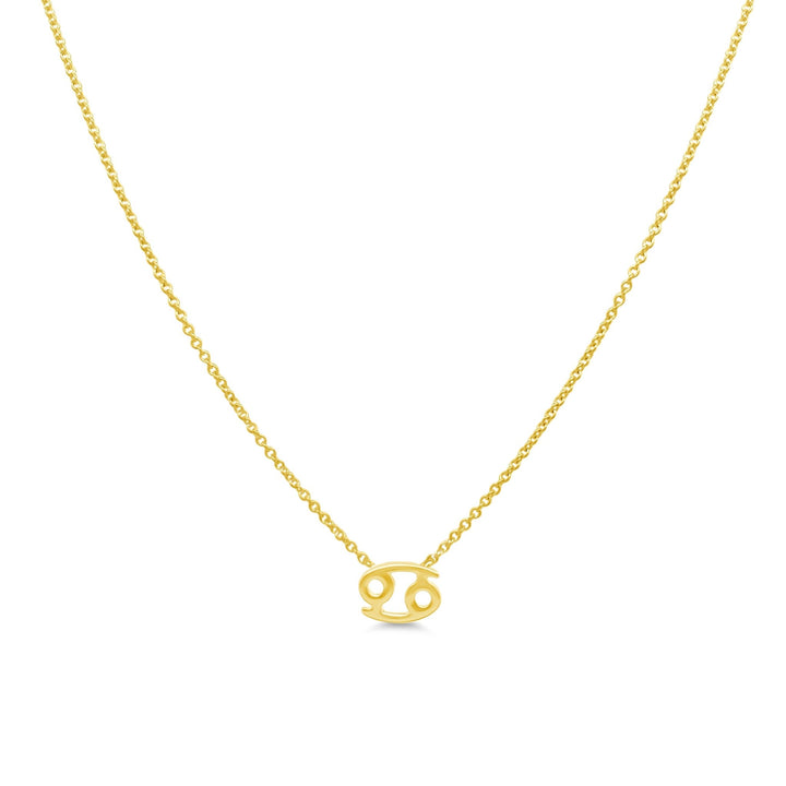 Gold Zodiac Necklace - Lindsey Leigh Jewelry