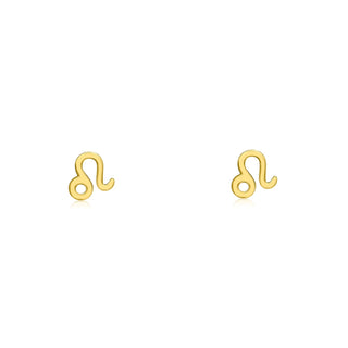 Gold Zodiac Stud  Lindsey Leigh Jewelry.

