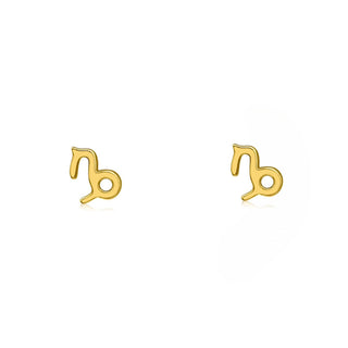 Gold Zodiac Stud  Lindsey Leigh Jewelry.
