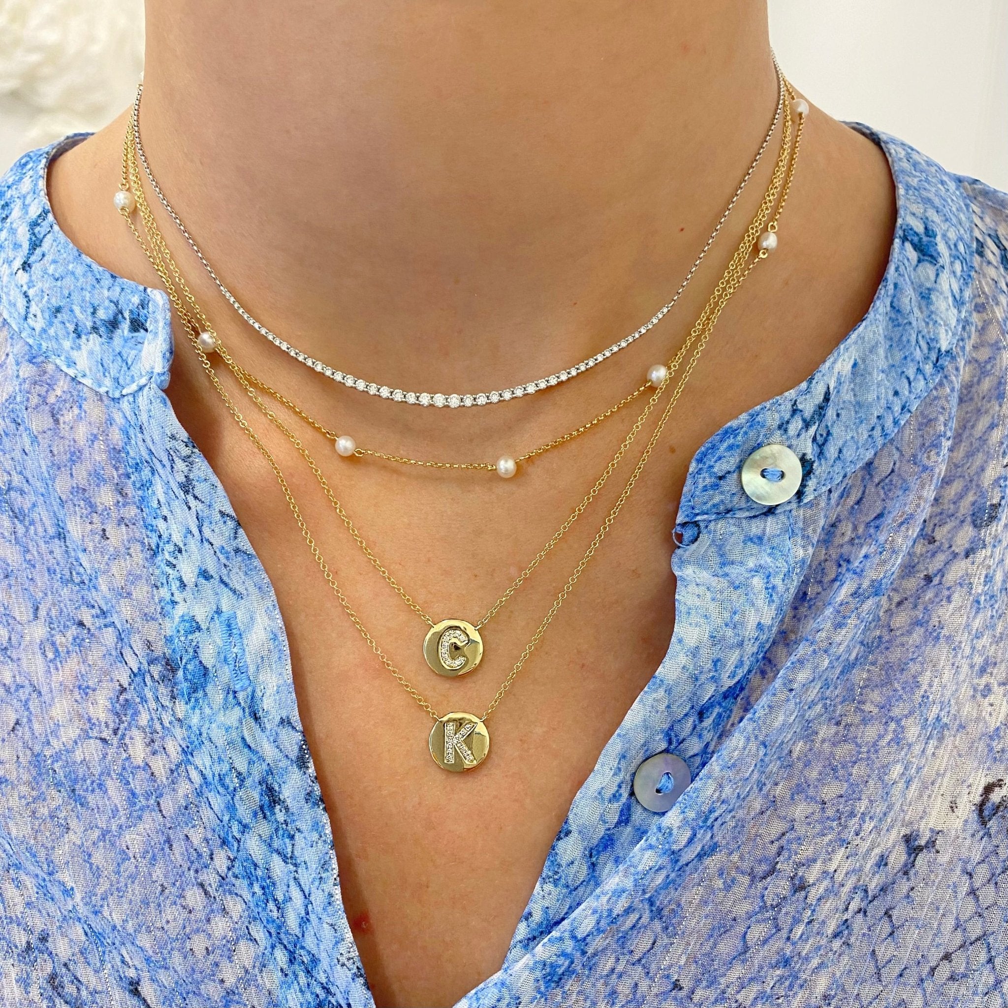 Diamond Bar Necklace – Rellery