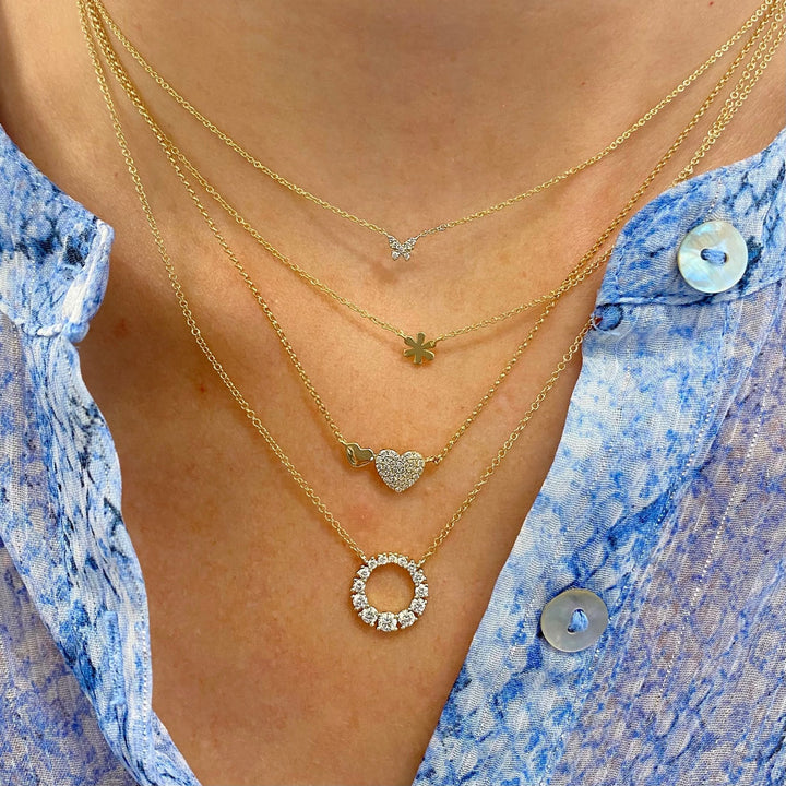 Graduated Diamond Necklace - Lindsey Leigh Jewelry