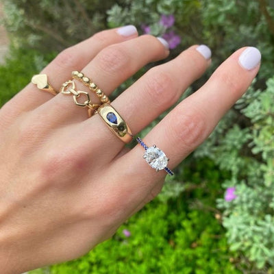 Heart Signet Ring - Lindsey Leigh Jewelry
