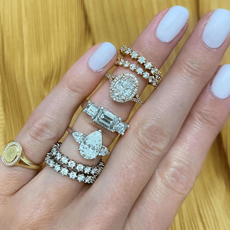"Houston Diamond Girl" Signature Ring - Lindsey Leigh Jewelry