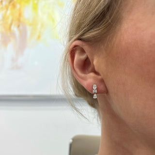 Multi Shape Dangle Earrings  Lindsey Leigh Jewelry.
