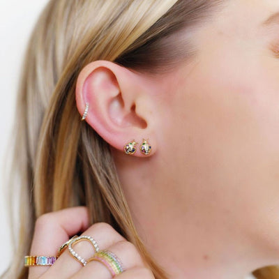 Ladybug Studs - Lindsey Leigh Jewelry