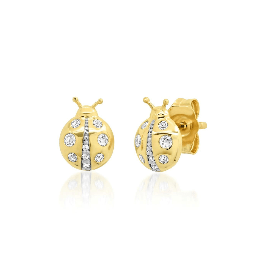 Ladybug Studs - Lindsey Leigh Jewelry