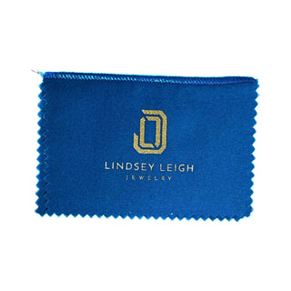LLJ Polishing Cloth  Lindsey Leigh Jewelry.
