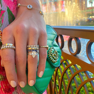 LLJ Signature Triple Pear Cut  Lindsey Leigh Jewelry.
