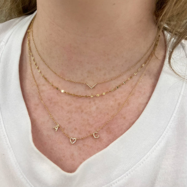 Love Around The Neck Necklace - Lindsey Leigh Jewelry