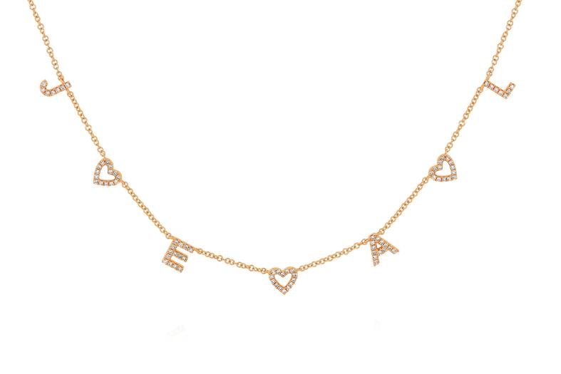 Personalized Kids Charm Necklace for Mom in Gold Plating | Forever My