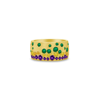 Mardi Gras Sapphire Ring  Lindsey Leigh Jewelry.
