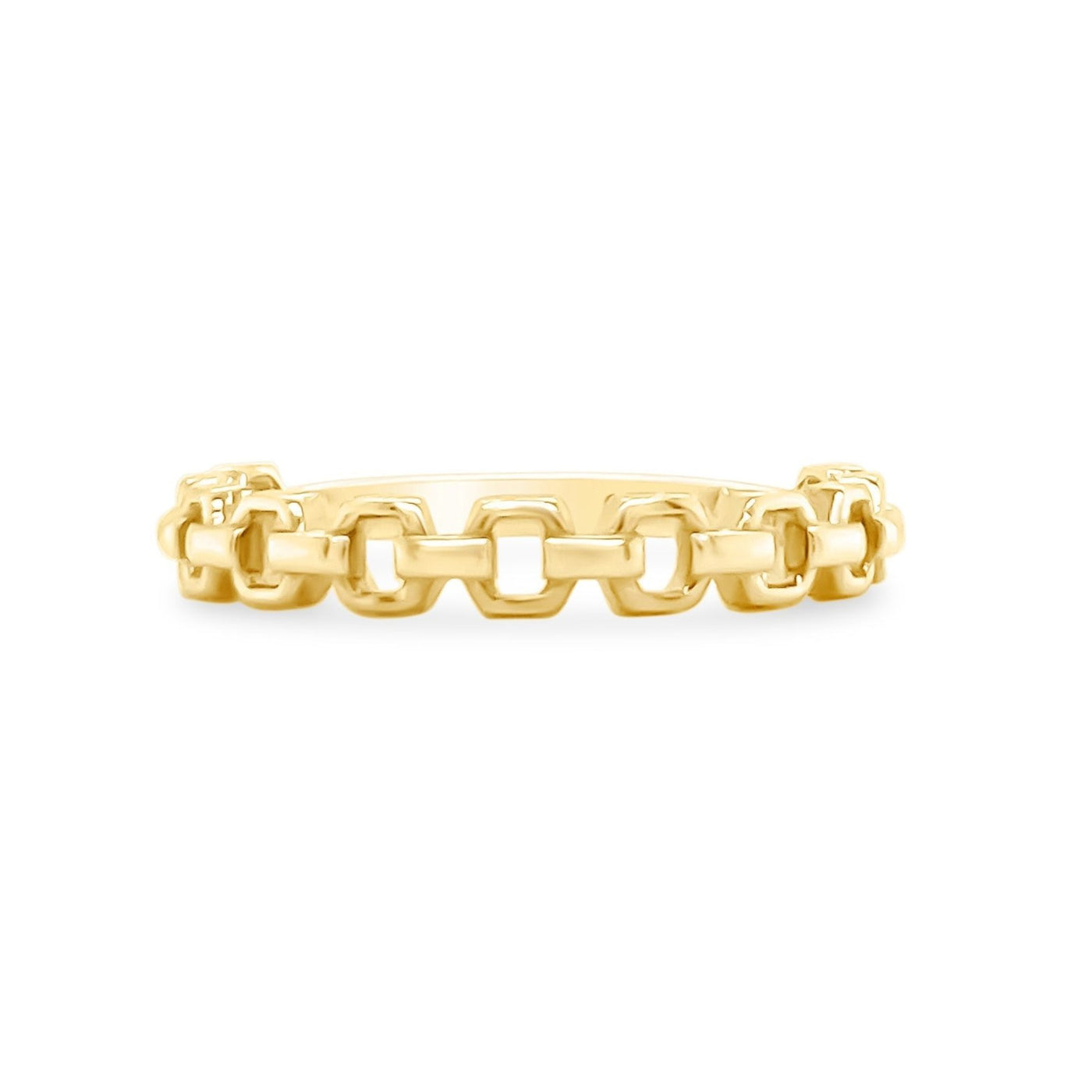 Mini Chain Link Band - Lindsey Leigh Jewelry