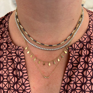 Mini Diamond Love Necklace  Lindsey Leigh Jewelry.
