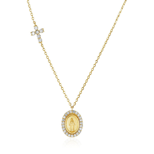 Miraculous Medal Lindsey Leigh Jewelry