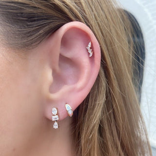 Multi Shape Dangle Earrings  Lindsey Leigh Jewelry.
