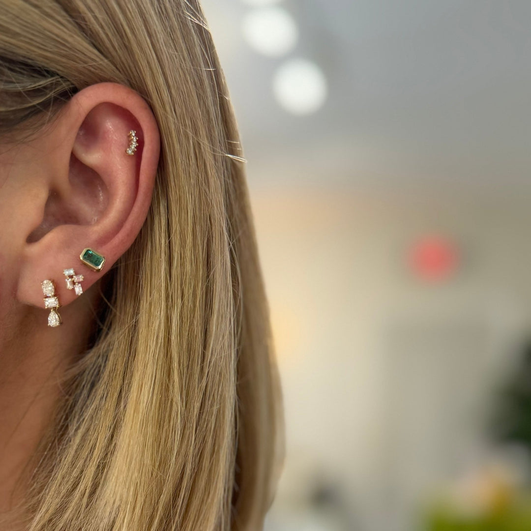 Multi Shape Dangle Earrings - Lindsey Leigh Jewelry