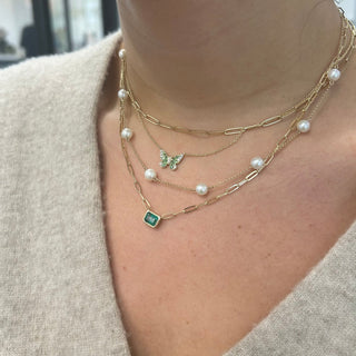 Ombre Butterfly Necklace  Lindsey Leigh Jewelry.
