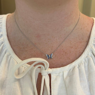 Ombre Butterfly Necklace  Lindsey Leigh Jewelry.
