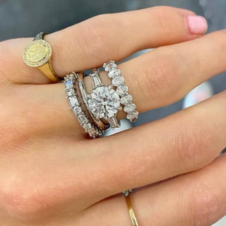 Oval Band  Lindsey Leigh Jewelry.
