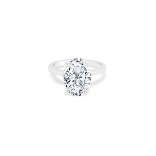 Oval Cut Solitaire  Lindsey Leigh Jewelry.
