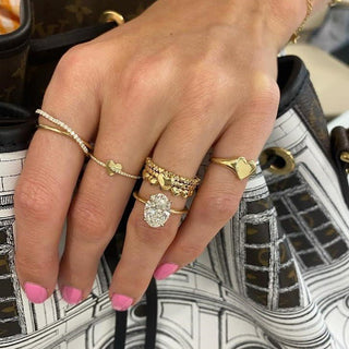 Oval Cut Solitaire  Lindsey Leigh Jewelry.
