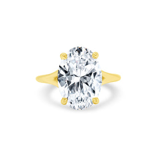 Oval Cut Solitaire  Lindsey Leigh Jewelry.
