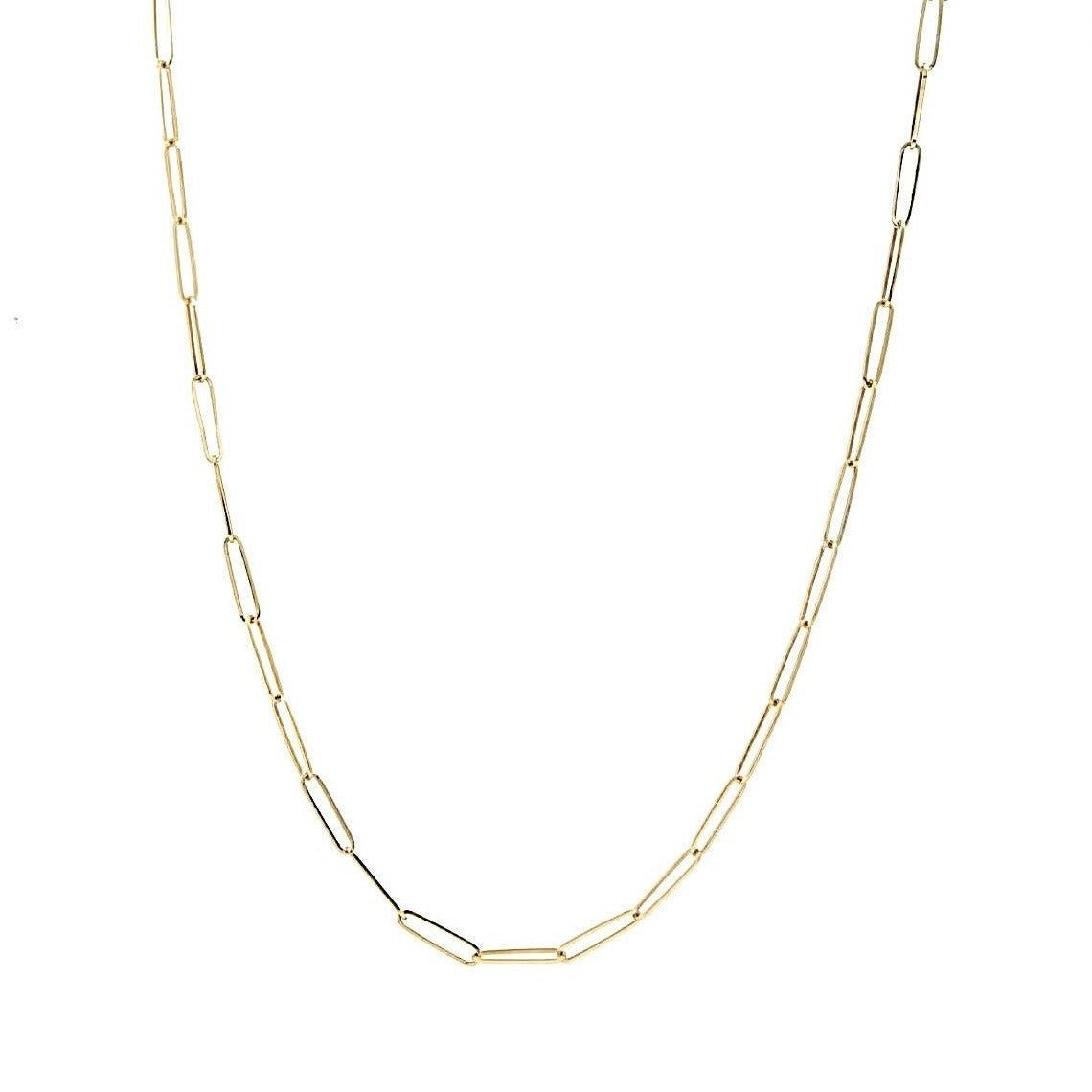 Paper Clip Necklace - Lindsey Leigh Jewelry
