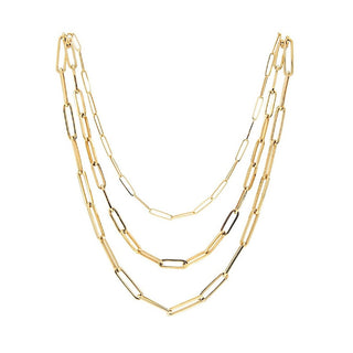 Paper Clip Necklace  Lindsey Leigh Jewelry.
