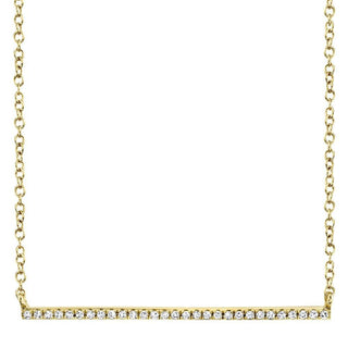 Pave Bar Necklace  Lindsey Leigh Jewelry.

