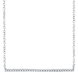 Pave Bar Necklace  Lindsey Leigh Jewelry.
