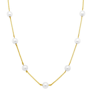 Pearls by the Yard Necklace  Lindsey Leigh Jewelry.
