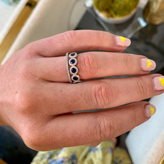 Petite Diamond Eternity Band  Lindsey Leigh Jewelry.
