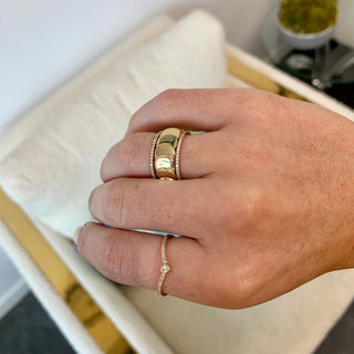 Petite Diamond Eternity Band  Lindsey Leigh Jewelry.
