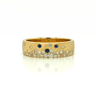 Diamond Mardi Gras Ring  Lindsey Leigh Jewelry.
