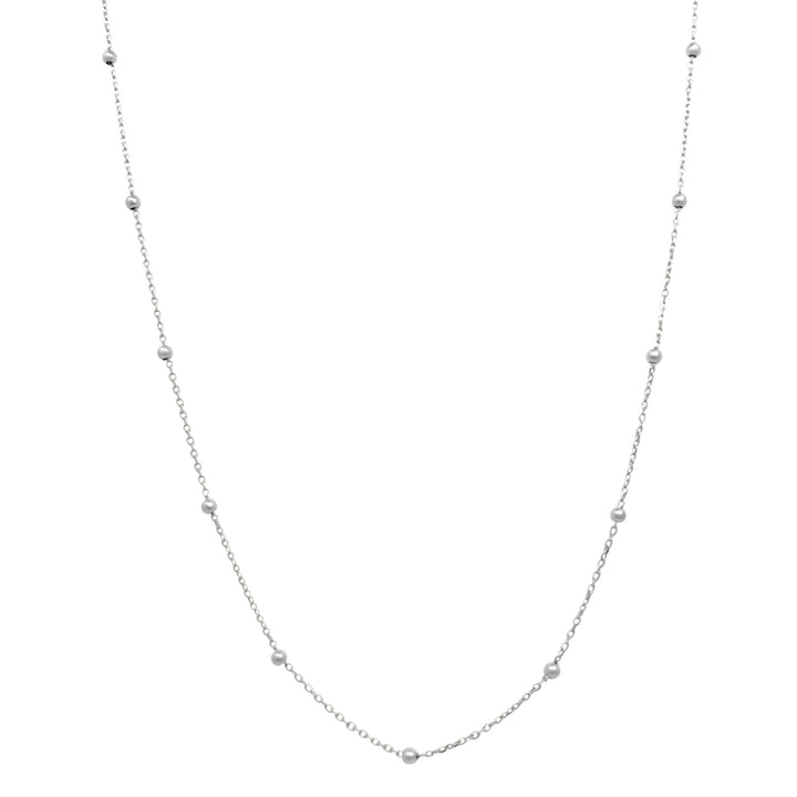 Petite Gold Bead Chain - Lindsey Leigh Jewelry