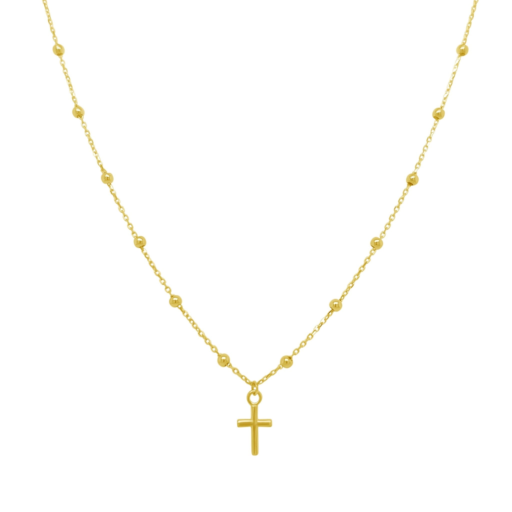 Cross jewelry sale gold