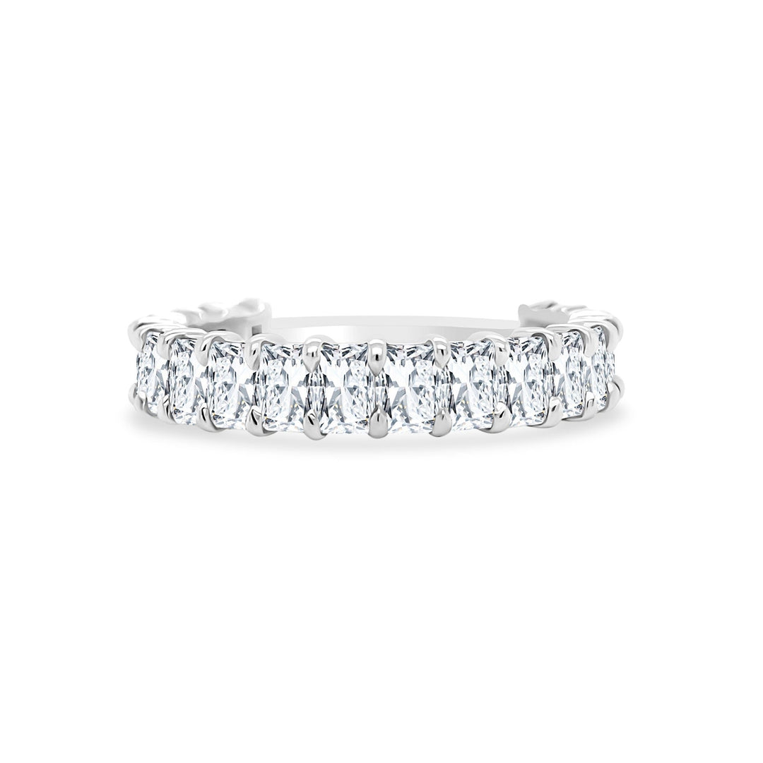 Radiant Cut Band - Lindsey Leigh Jewelry