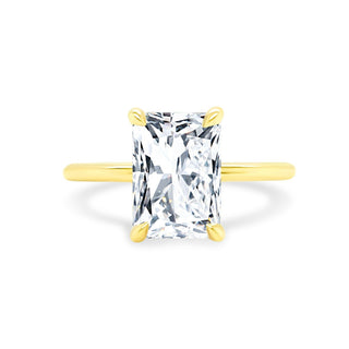 Radiant Diamond Solitaire  Lindsey Leigh Jewelry.
