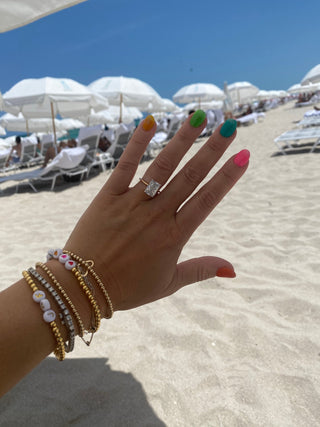 Radiant Diamond Solitaire  Lindsey Leigh Jewelry.
