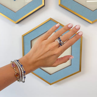 Rotating Pear Band  Lindsey Leigh Jewelry.
