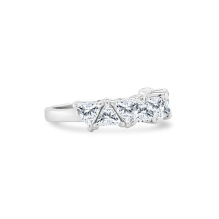 Rotating Trillion Band  Lindsey Leigh Jewelry.

