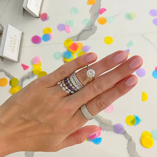 Round Solitaire  Lindsey Leigh Jewelry.
