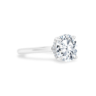 Round Solitaire  Lindsey Leigh Jewelry.
