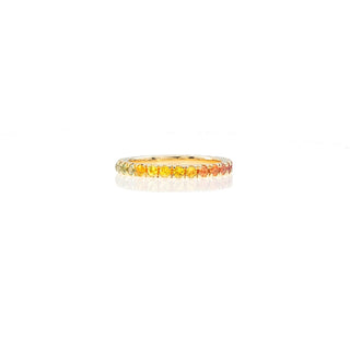 Sapphire Rainbow Ombré Ring  Lindsey Leigh Jewelry.
