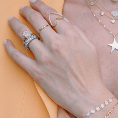 Scattered Star Band - Lindsey Leigh Jewelry
