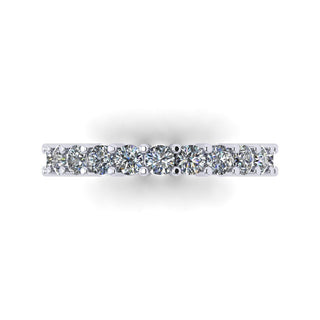 Shared Prong Band  Lindsey Leigh Jewelry.
