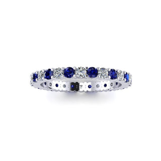 Shared Prong Band  Lindsey Leigh Jewelry.
